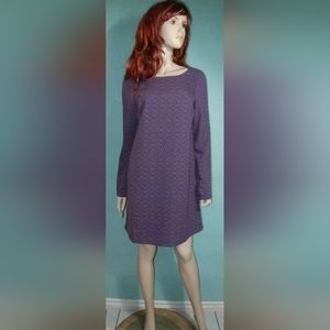Prana Sz S CeCe Long Sleeve Dress